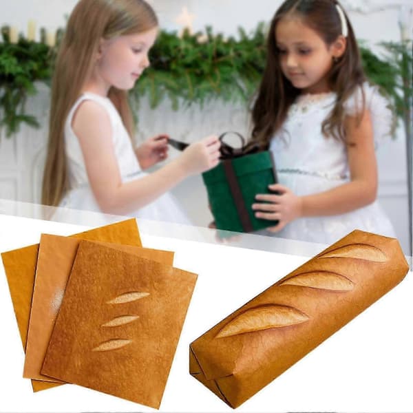 Brödinspirerat presentpapper Unik iögonfallande design för högtider 26-27
