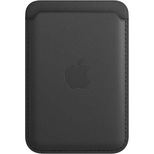 Apple iPhone FineWoven -lompakko MagSafella, musta