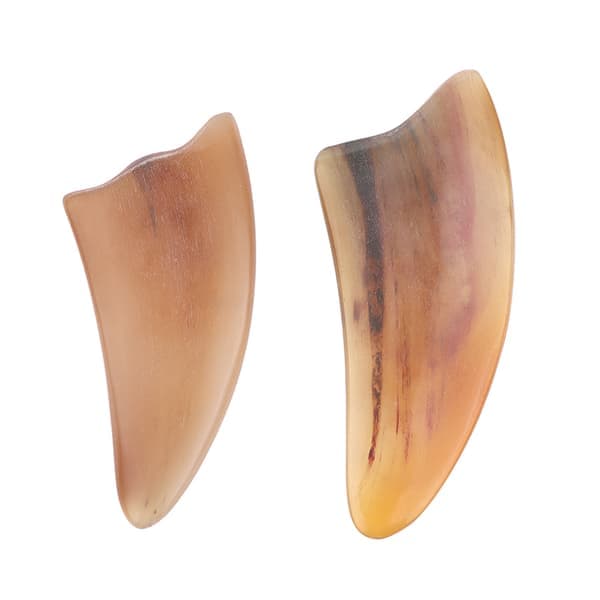 Bærbar Horn Gua Sha Skrapebrett Full Kropp Ansikt Øye Forming A1