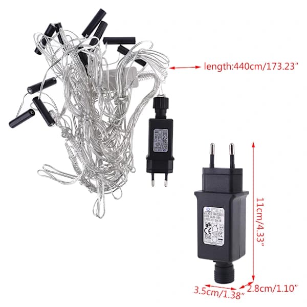 10-i-1 AA batterioplader Erstat 2x 3x AA AAA batterier Strømadapter EU EU AA model