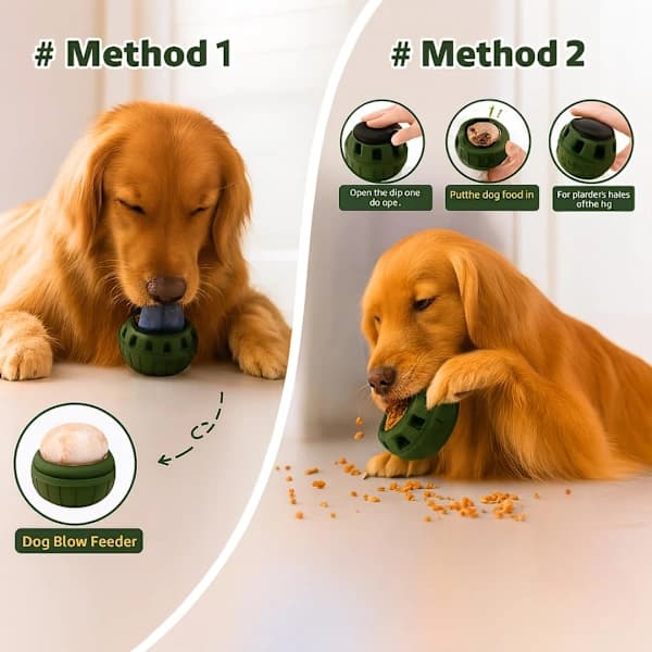 Fyldbare legetøjs- og godbidsforme til hunde, perfekte til ispinde, godbidsbakker og tyggelegetøj lavet af holdbart, fryseegnet gummi.