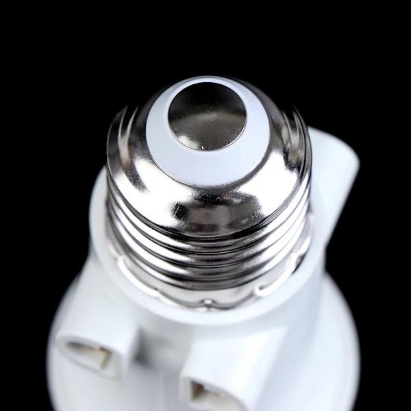 AC100-240V E27 Pære Adapter Lampeholder Sokkel Konvertering onesize