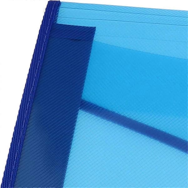 A4 Vattentät Mappkuvert med Snäppspänne och Ficka för Dokumentförvaring