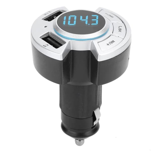 Bluetooth MP3-afspiller til køretøj Multifunktionel FM-sender U Disk USB-opladning