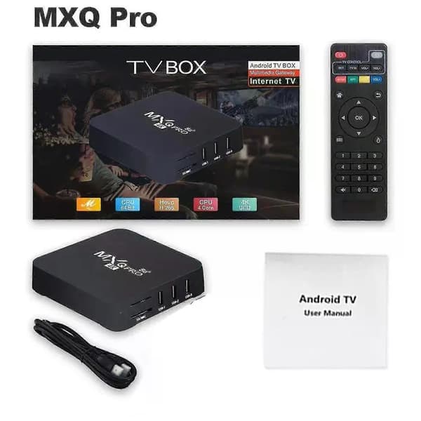 Android TV-box, 4K HDR Streaming Media Player, Core Smart TV-box - Perfekt