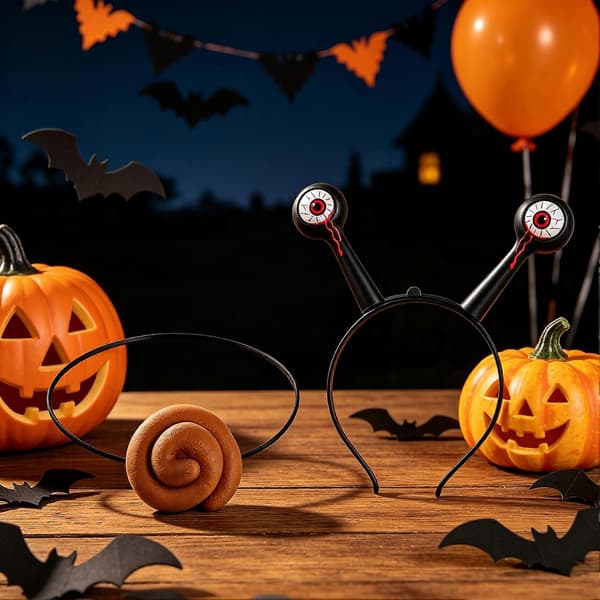 3D Blod Øjeæble Hårbøjle – Uhyggelig Halloween – til Kostumefest