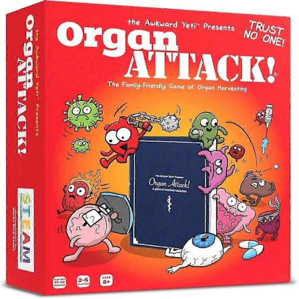 Organ ATTACK! kortspelet