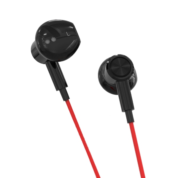 Högupplösta trådbundna in-ear-hörlurar Extra basljudisolerande hörlurar med mikrofon för iPhone iPod iPad MP3 Huawei Samsung Lättvikt