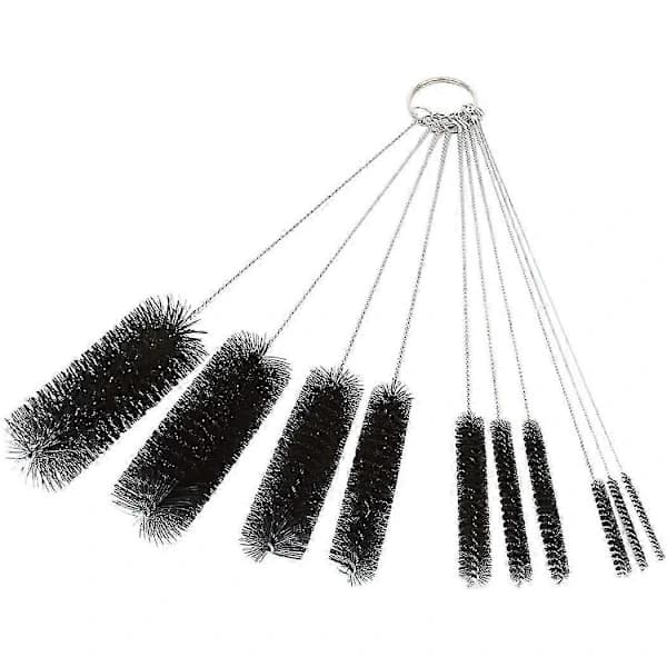 Långt sugrörsborstset - 10 storlekar nylon sugrörsrengörare