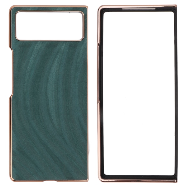 Elektroplåt Mobiltelefon Case för Xiaomi MIX Fold 2 phone case Skrapsäkert Grön