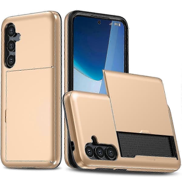 Galaxy A56 5G -puhelinkotelo korttipaikalla ja TPU-takakannella