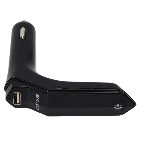S9 Bil Bluetooth FM-sändare Universal Radio Bil MP3-sändare med dubbla USB -stöd minneskort 12V-24V