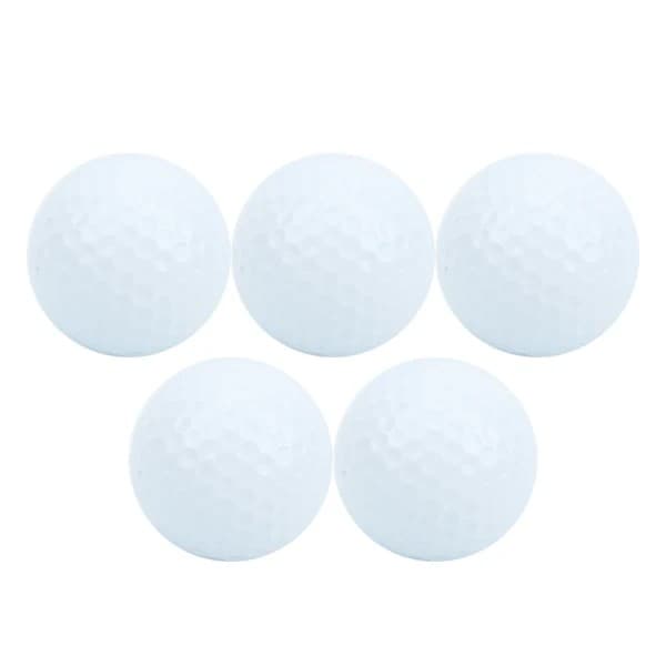 5-pack flytande golfbollar för träning i vatten, inomhus och utomhus
