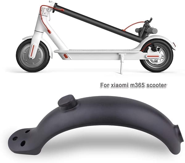 Bakre stänkskärm för Xiaomi M365 elscooter Mörkgrå