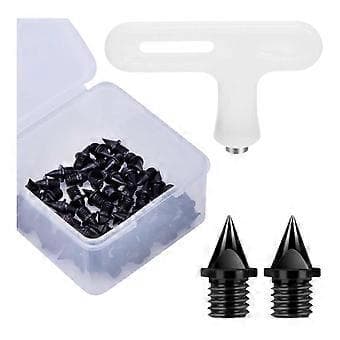50-pakning 5 mm piggsko-pigger Erstatning Lette metallpigger for sprintløping Sport Voksne