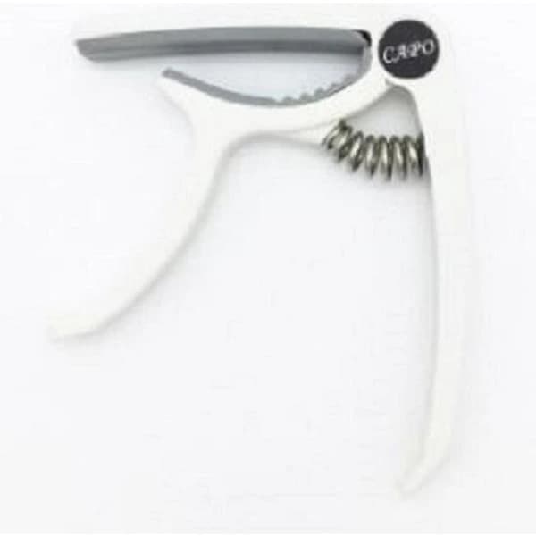 Gitar Capo - Capo - Gitar - Elektrisk - Akustisk - Plast - Hvit