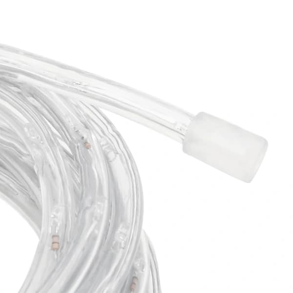Ljusslang med 400 LED varmvit 20 m PVC Varmvit 2000