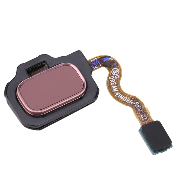 Byte av hemknapp med fingeravtrycksnyckel Flexkabel för Samsung S8 S8+ G9500 G9550 (Rosa)