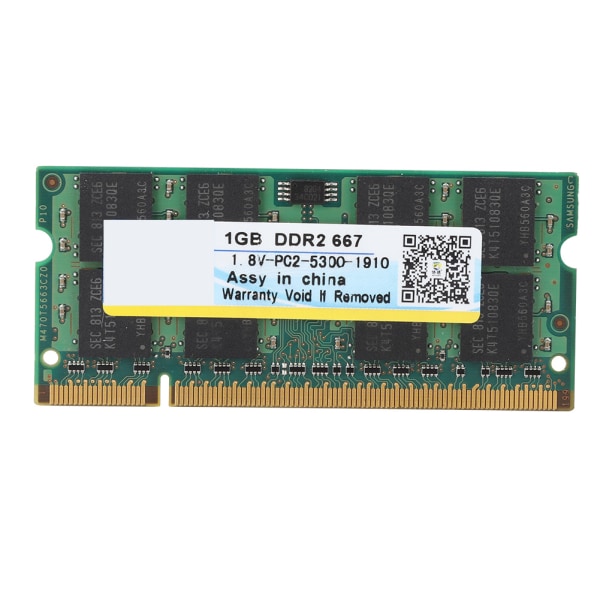 Xiede DDR2 667 1,8V 1GB Memory Stick RAM-modul helt kompatibel för bärbar dator