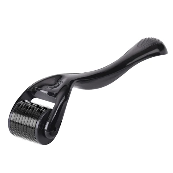 Derma Roller - Ansigtsruller med Mikronåle 0.75 mm Sort