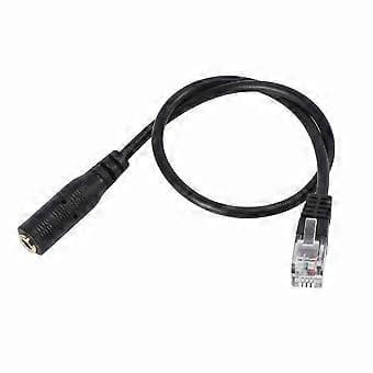 Headset til Cisco telefonadapterkabel, 3,5 mm til RJ9
