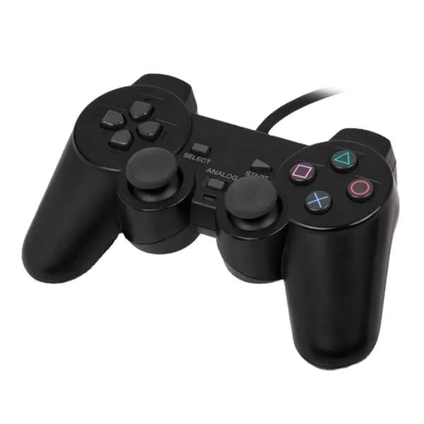 Handkontroll Playstation 2 Svart252