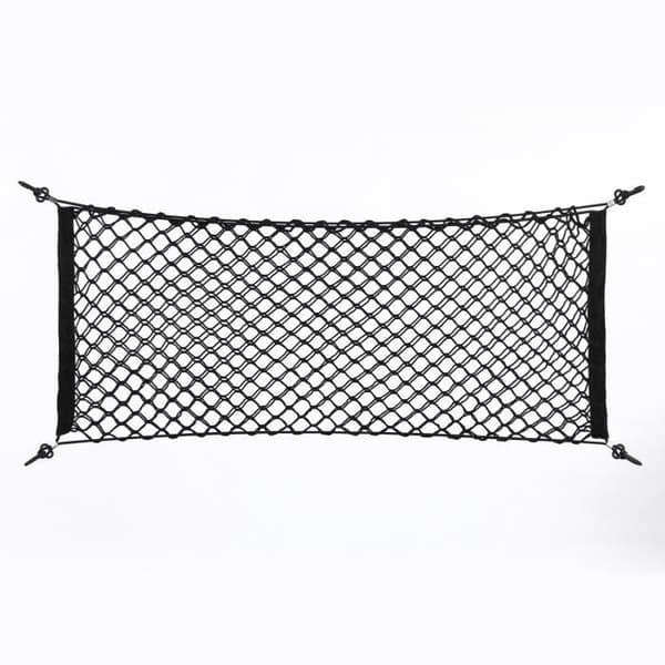 Bagagenät - Universal - 100x40cm - Elastiskt - Svart - Med krokar