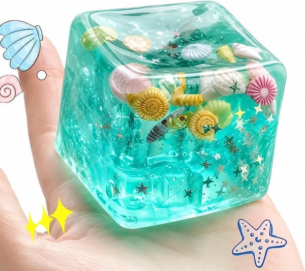 8-delad Mystery Box, Blind Box Maltsocker, Kreativ Långsam-Rebound Squishy, ​​Party Gåva, 8 Stresslindring