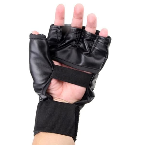Boxhandskar i PU-läder, MMA, Muay Thai, Träning, Slag, Sparring