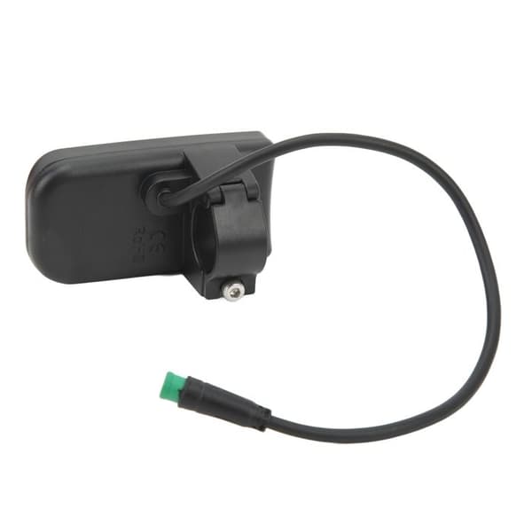 Effektmätare för elcykel - 24V - 5-stifts vattentätt gränssnitt - A-ram med LED-display
