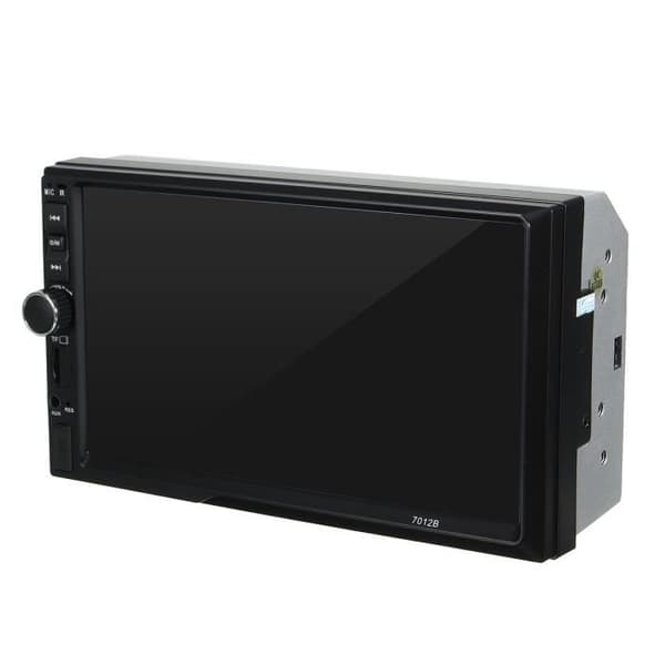 7\" 2DIN Bilradio Bluetooth Pekskärm USB FM MP4 MP5 Inbyggd Stereo