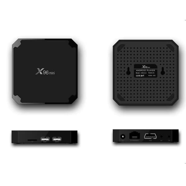 Multimedia TV Box - X96 mini - Android 7.1 - 2GB RAM - 16GB lagring