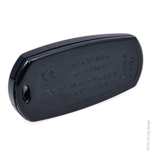 Fjärrkontroll - CAME - TOP432EV - 433.92MHz - 2 kanaler - CR2032 batteri