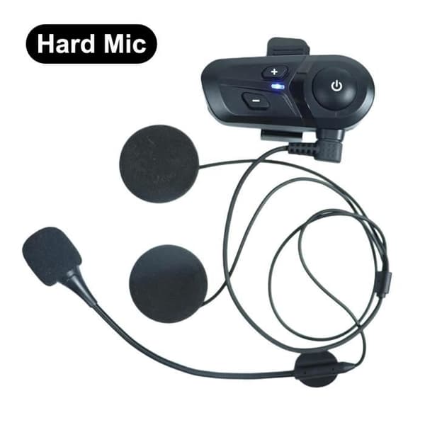 MIOLOE Motorcykelhjälm Bluetooth-kit - BT5.3 Kit - IPX67 - 70H Batteritid - Universal