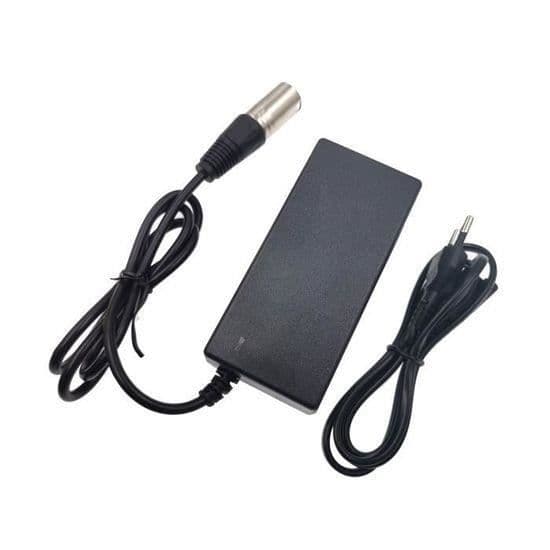 Batteriladdare - EU - 42V 2A - Kompatibel med 100-240VAC - Laddningsindikator - Förbättrad säkerhet