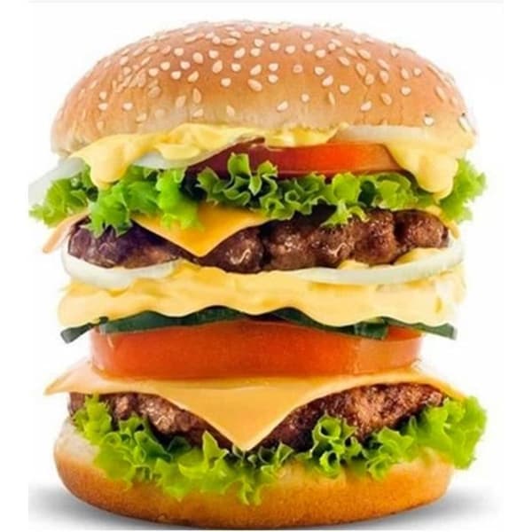 Hamburgerpress - Metall - 11,5 cm - Avtagbart handtag - Non-stick-beläggning