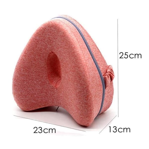 Ergonomisk benkudde, knäkudde i minneskum, ortopedisk knäkudde för avkoppling