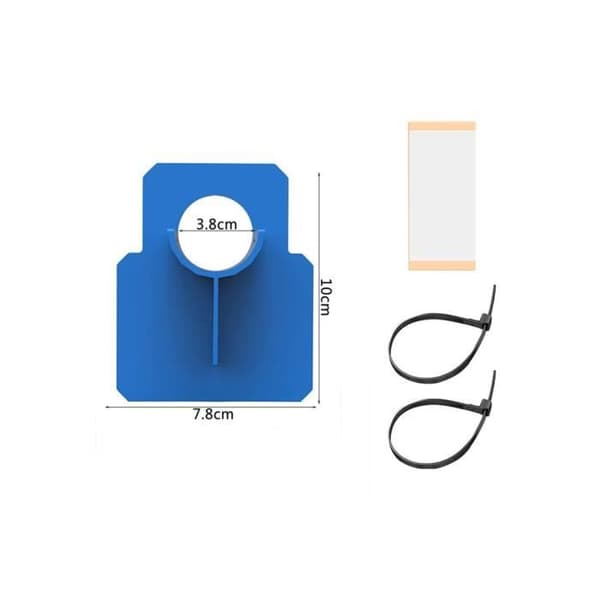 Poolslangstöd - Intex och Bestway - 2 stycken - Diameter 37MM - Blå
