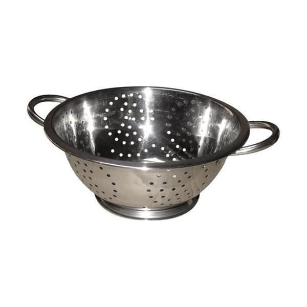 BAUMALU Durkslag i rostfritt stål - Diameter 28 cm