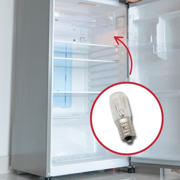 E14-10w glödlampa för WHIRLPOOL kylskåp Ref D248532
