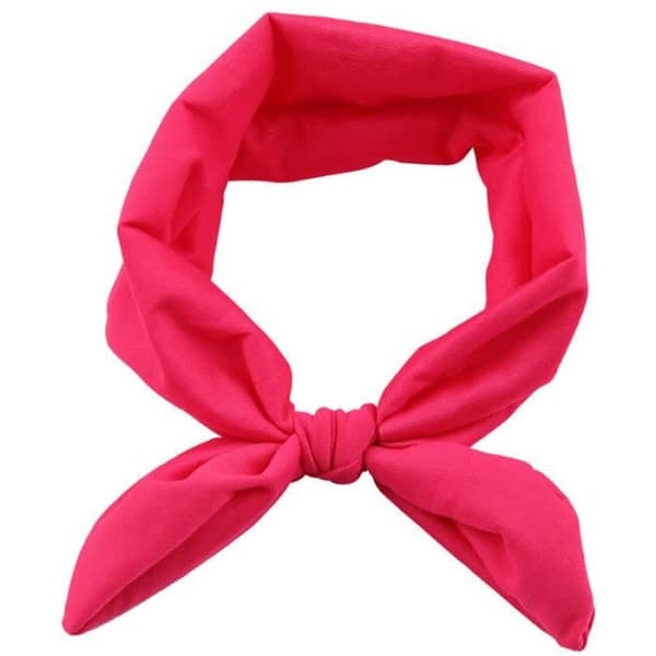 Babyflickans pannband - Elastiska ringar - 12 stycken - Bomull och spandex - 1-12 år