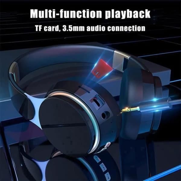 Trådlösa hörlurar - HiFi Stereo - Bluetooth 5.0 - Mikrofon - Brusreducering