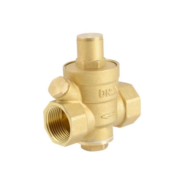 XCSOURCE Justerbar 3-4\" (20 mm) Blyfri Mässing Vattentrycksregulator med Justerbar Vattentrycksreducerare och Stång