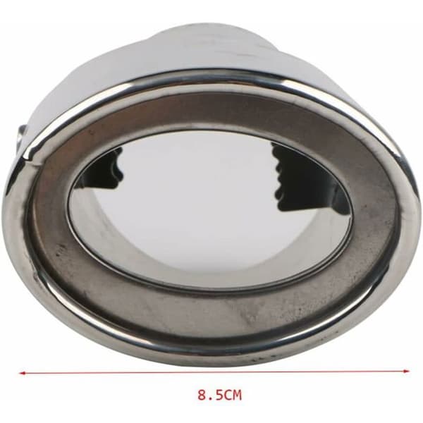 Universal avgasrör i rostfritt stål – Diameter 5,3-3,8 cm, ljuddämpare