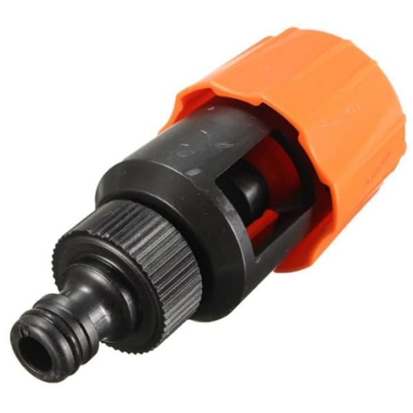 Universal trädgårdsslangkran, slangkoppling, blandarkran, kökskranadapter, orange