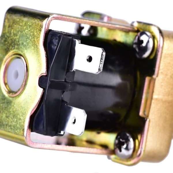 Magnetventil - Mässing - 3/4\" DC - 24V - Normalt stängd