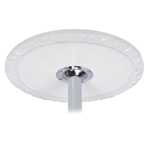 Rund transparent plastduk - storlek 110-140cm
