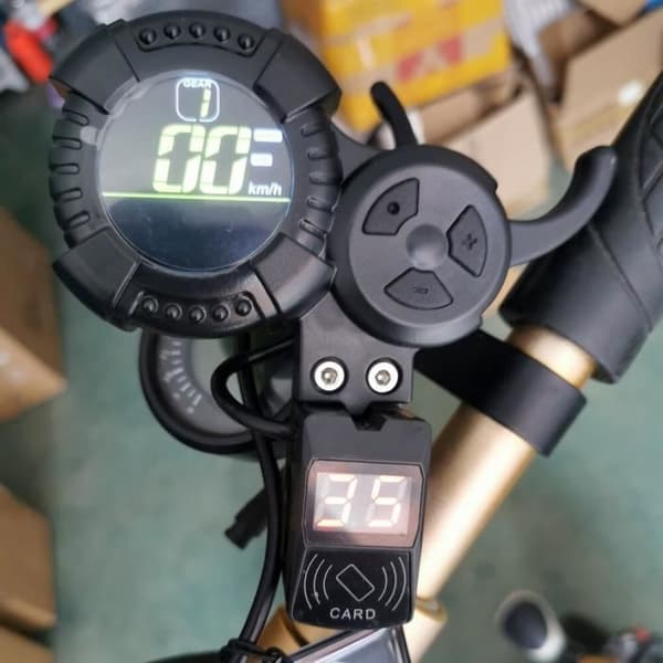 LCD-display för VSETT ZERO 10 8X 10X Z8PRO elscooter, instrumentbräda med gaspedal