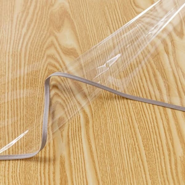 Rund transparent duk, 160 cm