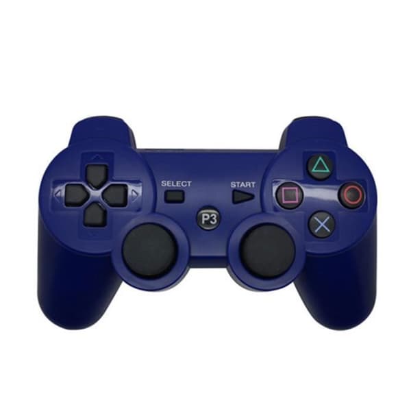 För Sony PS3 Trådlös Kontroll Dual Shock Gamepad för Sony Playstation 3 Bluetooth-kontroll - Typ Färg 2